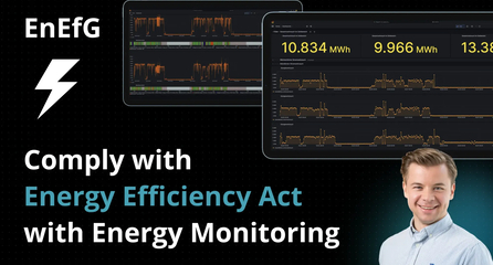 Energy Monitoring to comply with Energy Efficiency Act (EnEfG)
