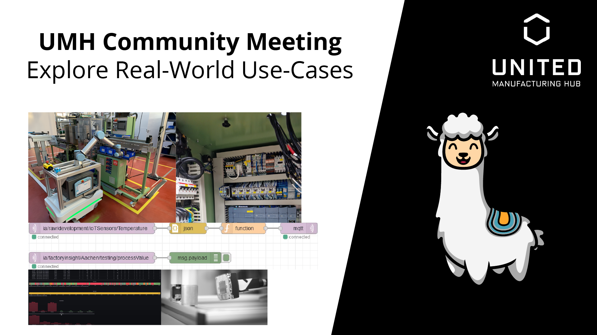 United Manufacturing Hub Community Meeting: Explore Real-World Use Cases