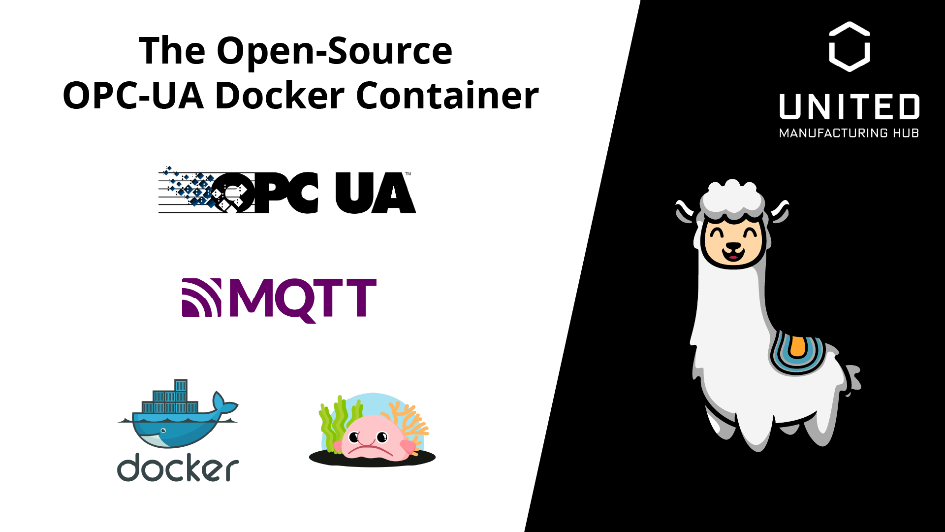 Open-Source Docker Container for Seamless OPC-UA Integration with Unified Namespace (MQTT / Kafka)