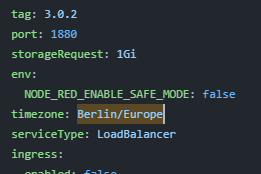 Changing the Timezone in Node-RED